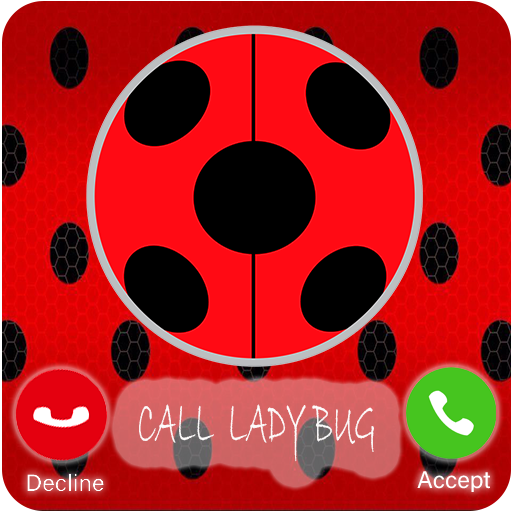 Fake call Video with Lady Bug Mod